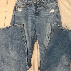 American Eagle Outfitters Medium Blue Straight Leg Jeans